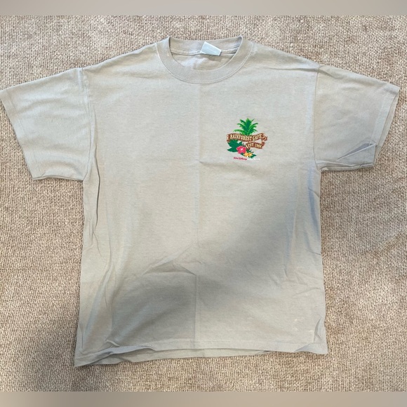 Disney Tops - Rainforest Café Disney World Resorts T-Shirt Casual Adult Shirt Vintage 90s